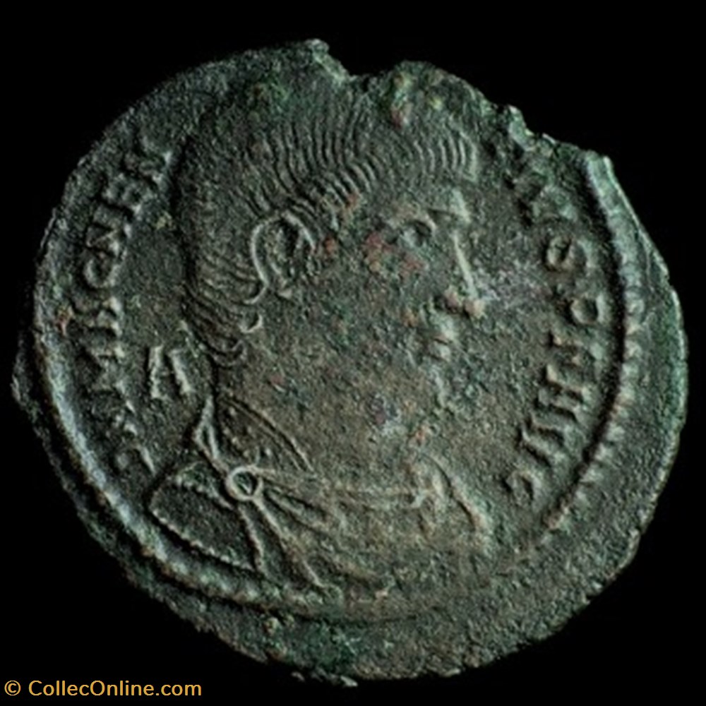 monnaies antiques romaines republicaines imperiales maiorina de magnence pour rome