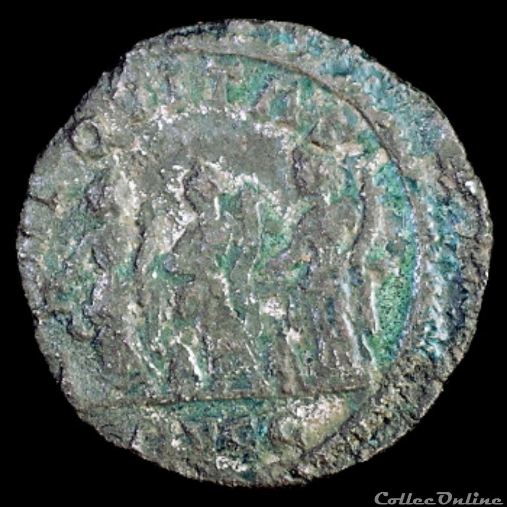 Denier de Maximien Hercule pour Lyon monnaies antiquite av jc ap romaines republicaines imperiales denier de maximien hercule pour lyon
