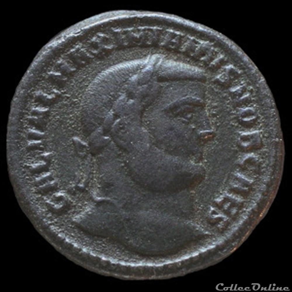 Follis de Galère Maximien césar pour Antioche monnaie antique romaine follis de galere maximien cesar pour antioche