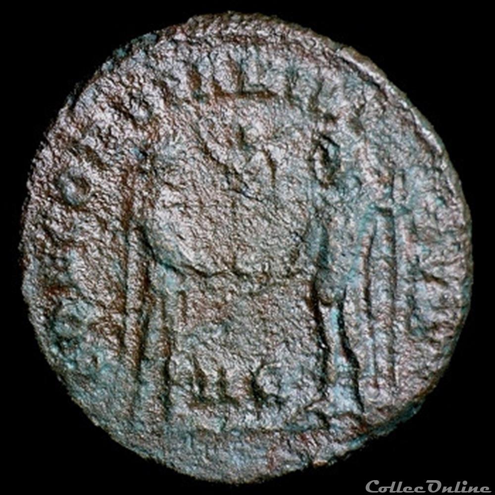 Quart de follis ou fraction radiée de Dioclétien pour Héraclée monnaie antique romaine quart de follis ou fraction radiee de diocletien pour heraclee