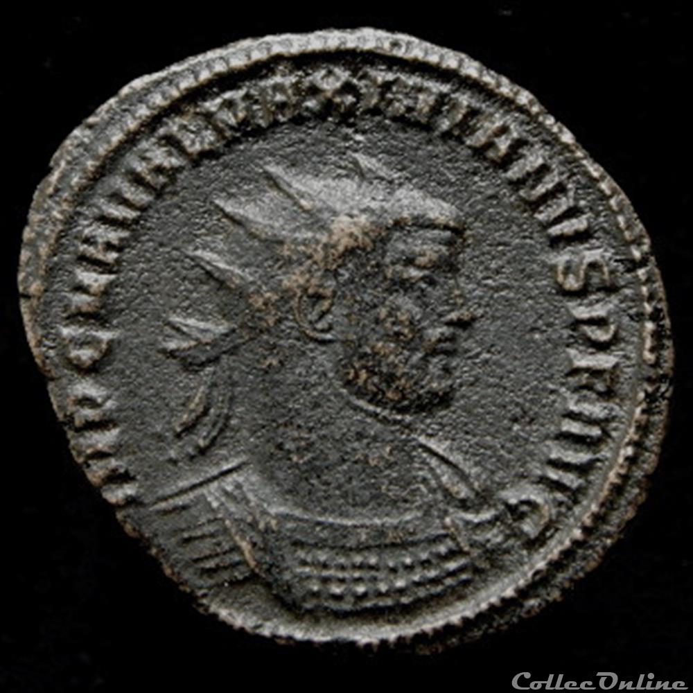 Aurelianus de Maximien Hercule pour Siscia monnaie antique romaine aurelianus de maximien hercule pour siscia