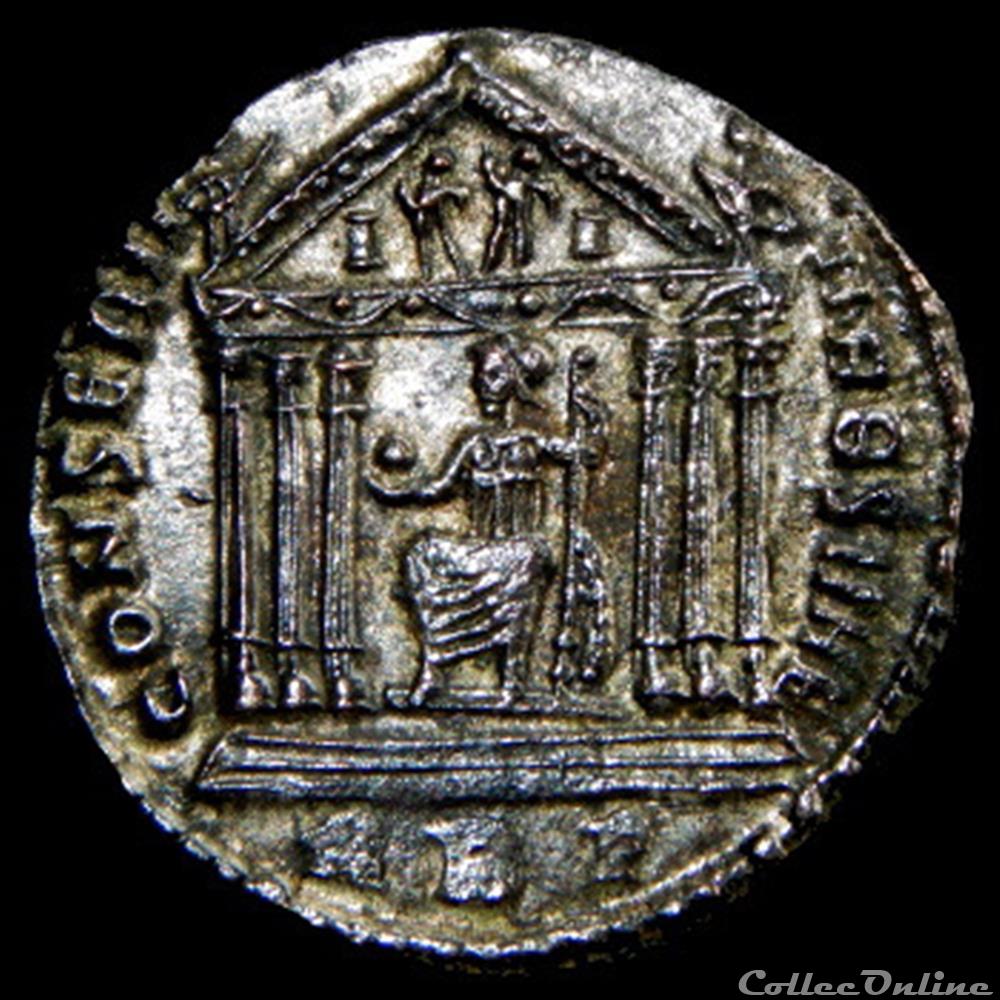 Follis de Maxence pour Rome monnaie antique romaine follis de maxence pour rome