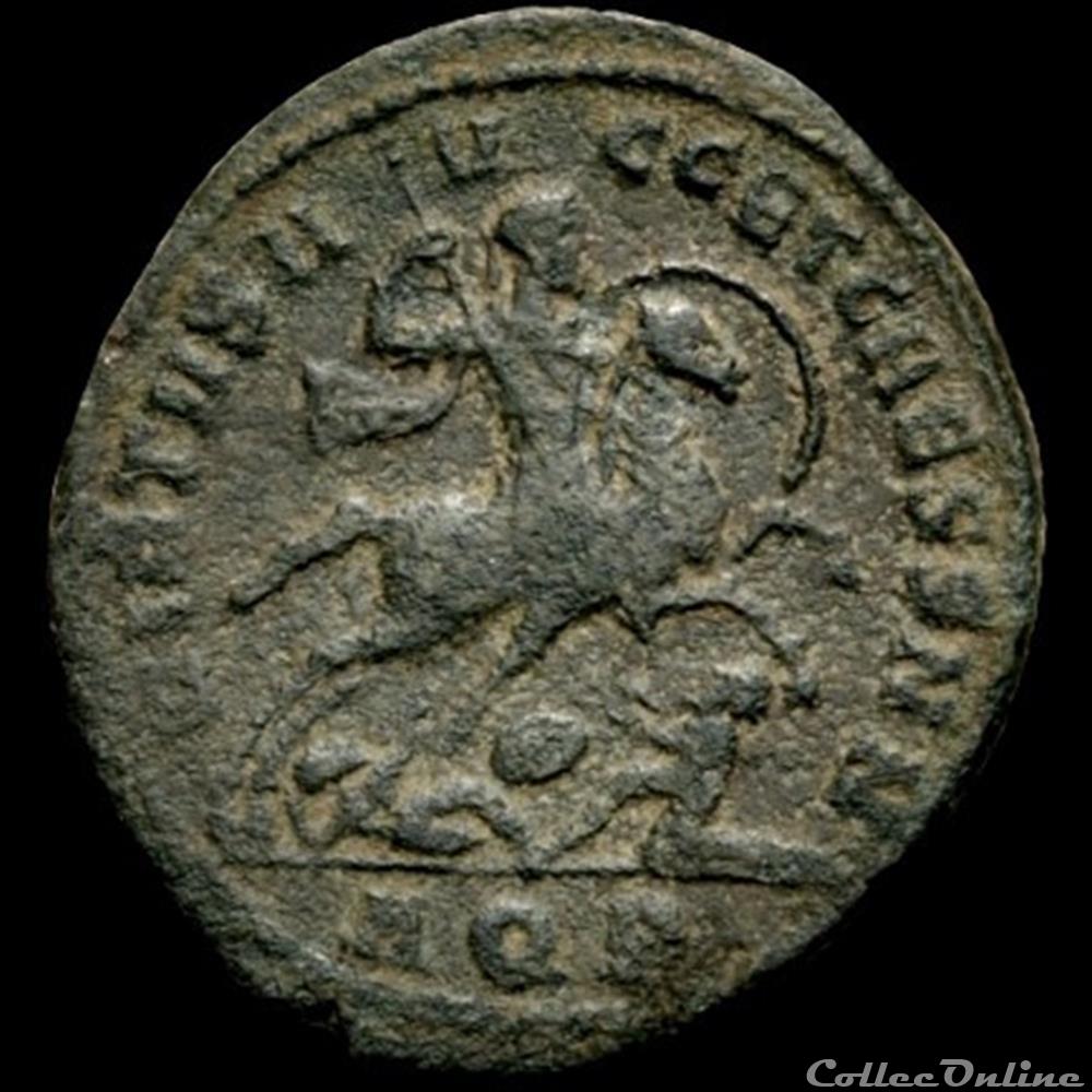 Follis de Maximien Hercule pour Aquilée monnaie antique romaine follis de maximien hercule pour aquilee