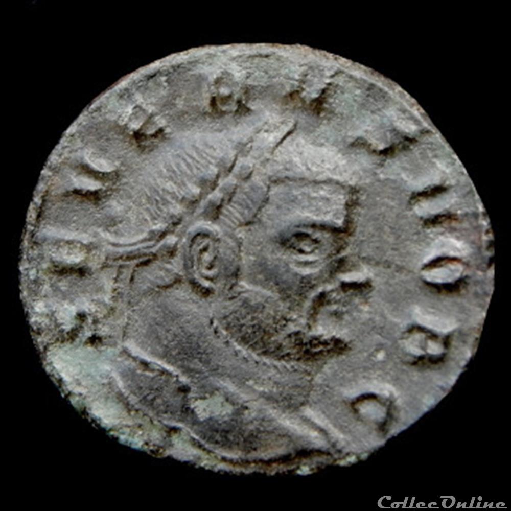 Quart de follis de Severus II pour Siscia monnaie antique romaine quart de follis de severus ii pour siscia