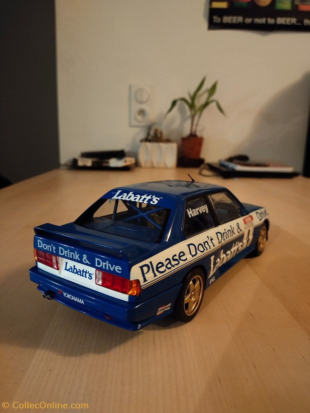 BMW M3 E30 BTCC Labatt's modeles reduits voitures bmw m3 e30 btcc labatt s