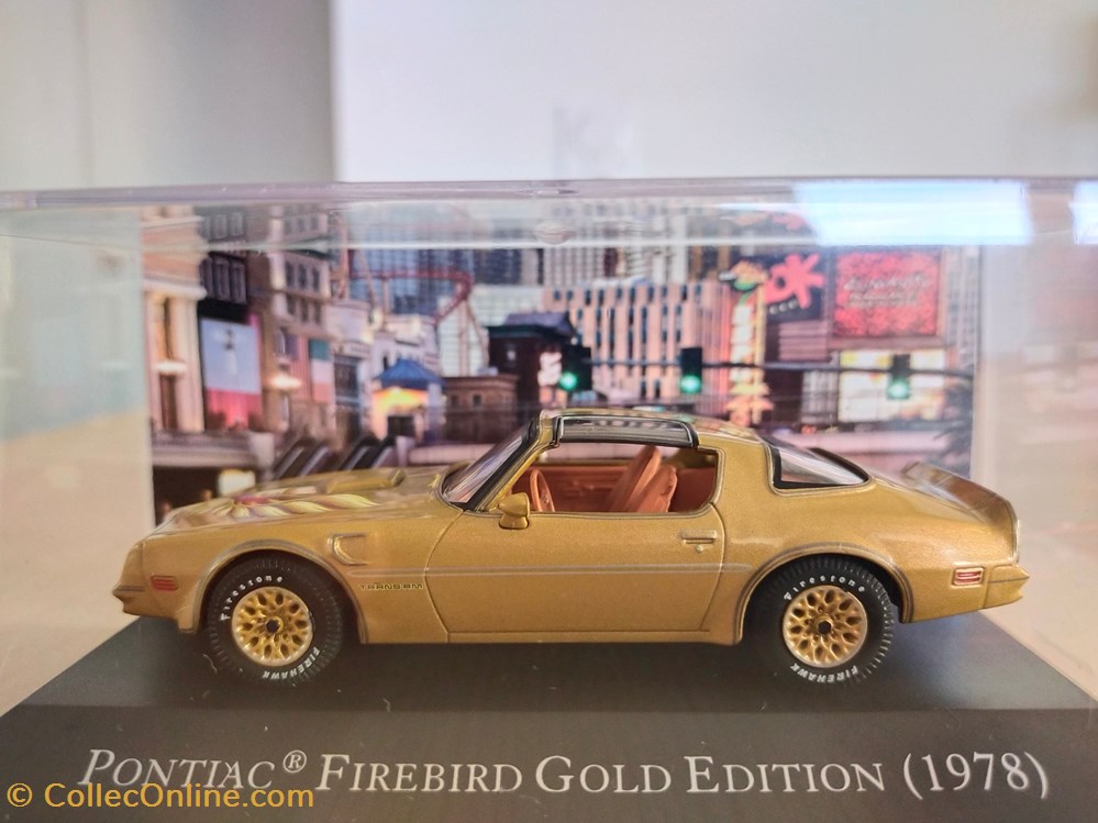 Pontiac Firebird Gold Edition modeles reduits voitures pontiac firebird gold edition