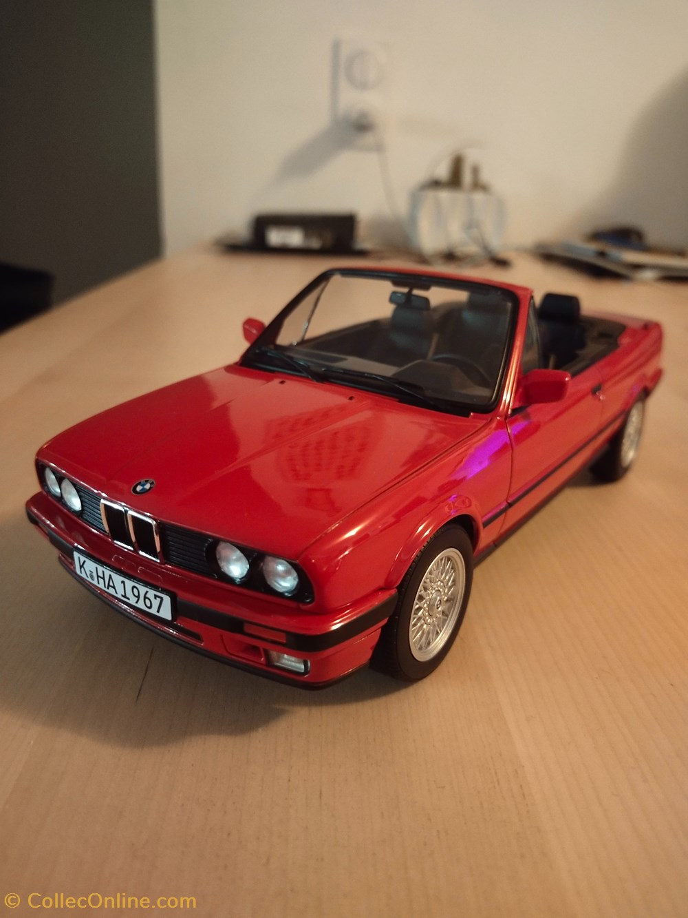 BMW 318i E30 Cabriolet modeles reduits voitures bmw 318i e30 cabriolet