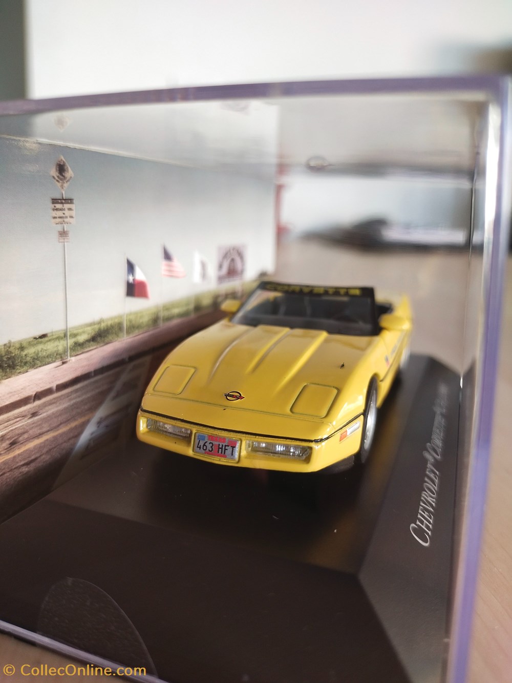 modeles reduits voitures chevrolet corvette c4 official pace car