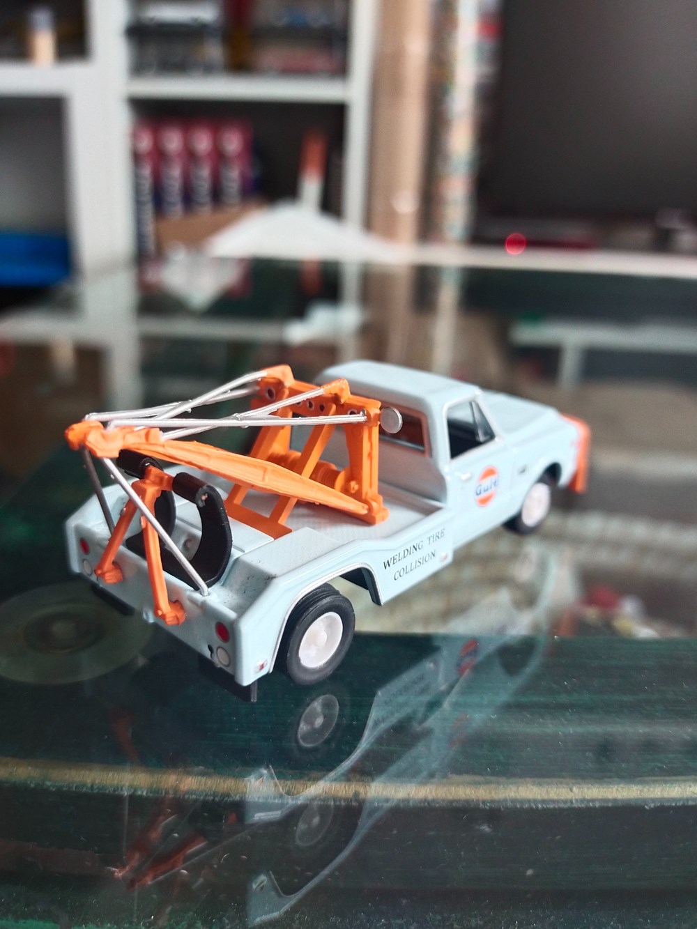 Chevrolet C30 Tow Truck Gulf modeles reduits voitures chevrolet c30 tow truck gulf