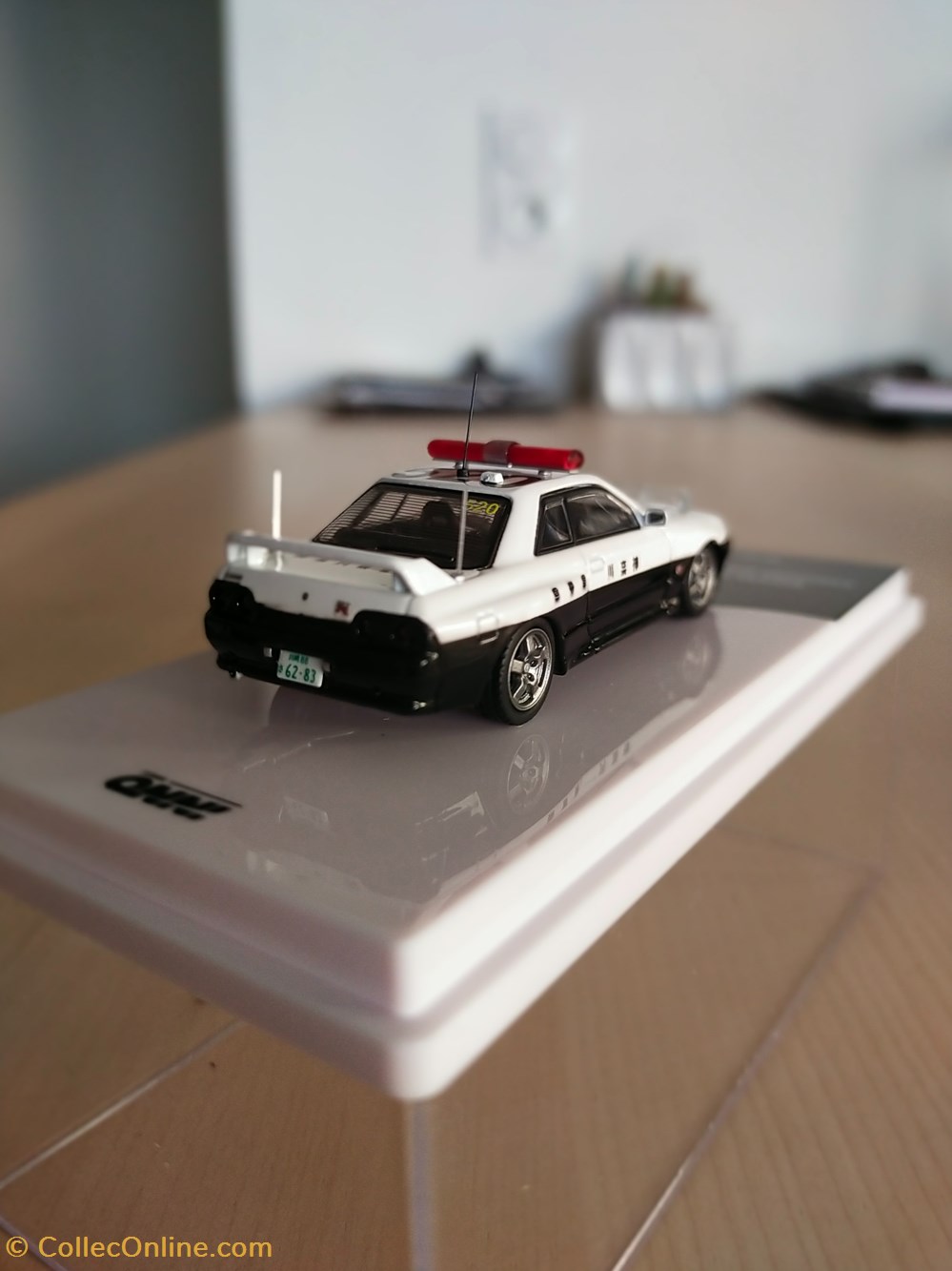 modeles reduits voitures nissan skyline gt r r32 police japonaise