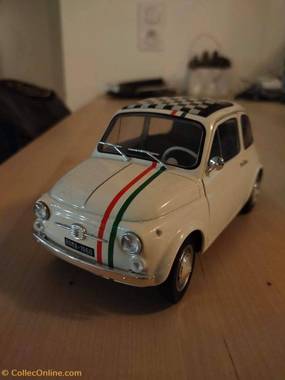Fiat 500 ''Italia'' - Modellini - Automobili - Colore Bianco ...