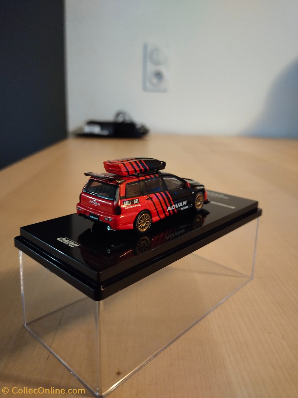 Mitsubishi Lancer Evo IX Wagon Advan modeles reduits voitures mitsubishi lancer evo ix wagon advan