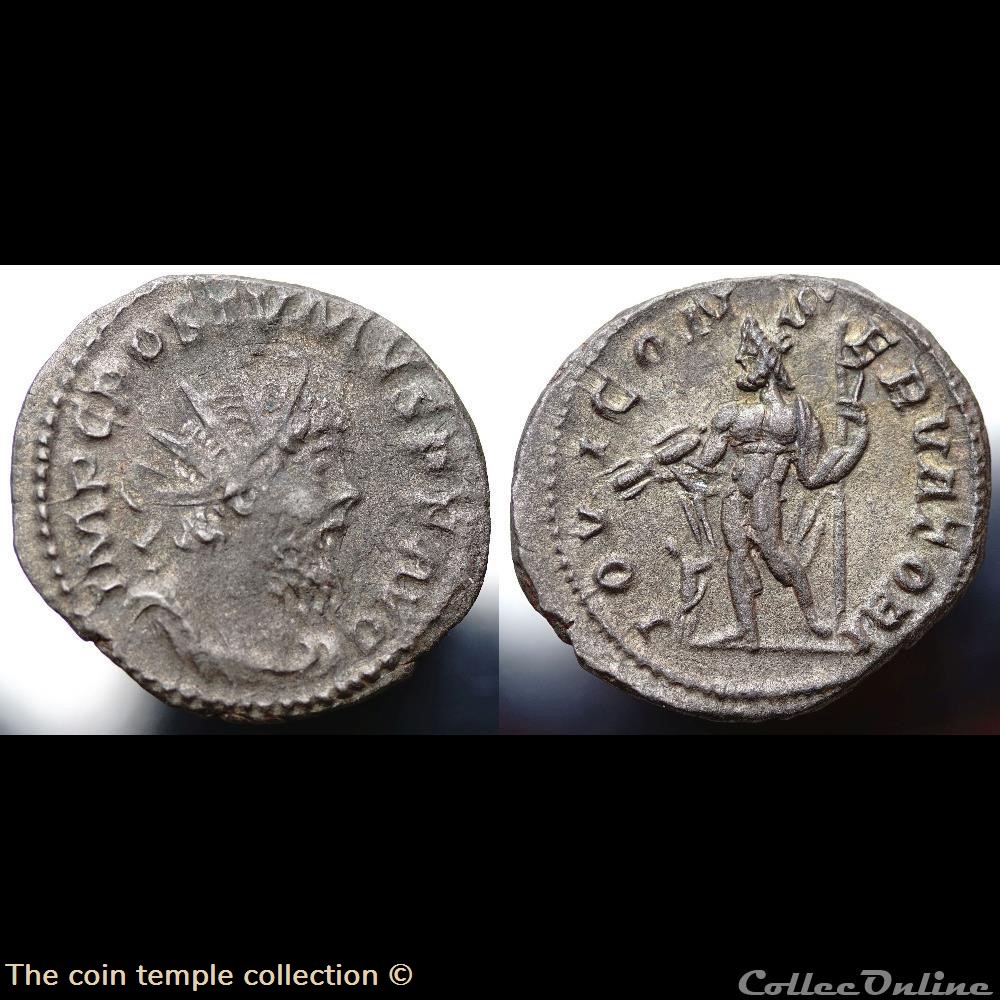 Antoninian Postumus RIC V.4 #406(R1) 3 munzen antike bis romische imperial und republik antoninian postumus ric v 4 406 r1