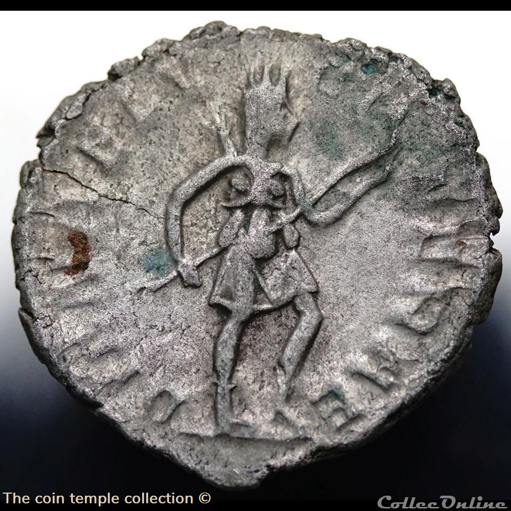 Antoninian Postumus RIC 299 3 munzen antike bis romische imperial und republik antoninian postumus ric 299
