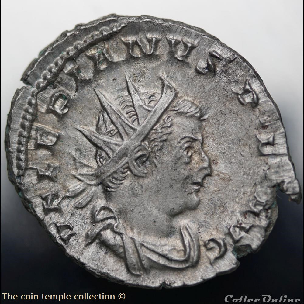 Valerianus Antoninian, Göbl 884 (C2) 2 munzen antike bis romische imperial und republik valerianus antoninian gobl 884 c2