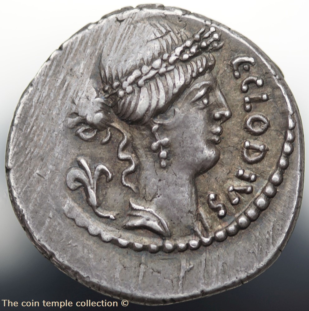 Crawford 512/2 C.CLODIVS C.F.VESTALIS (C. Clodius Vestalis) 2 munzen antike bis romische imperial und republik crawford 512 2 c clodivs c f vestalis c clodius vestalis