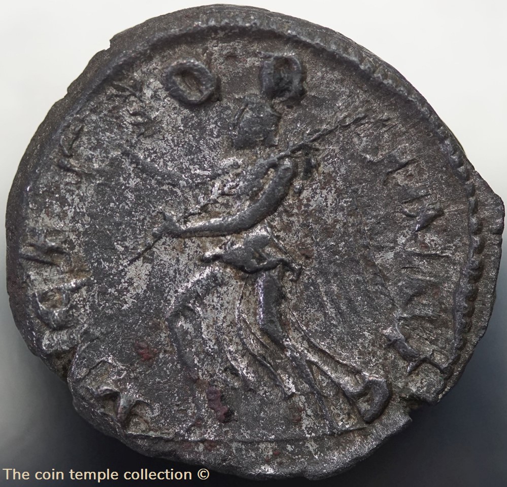 Antoninian Marius, RIC V.4 #493(R2) 3 munzen antike bis romische imperial und republik antoninian marius ric v 4 493 r2