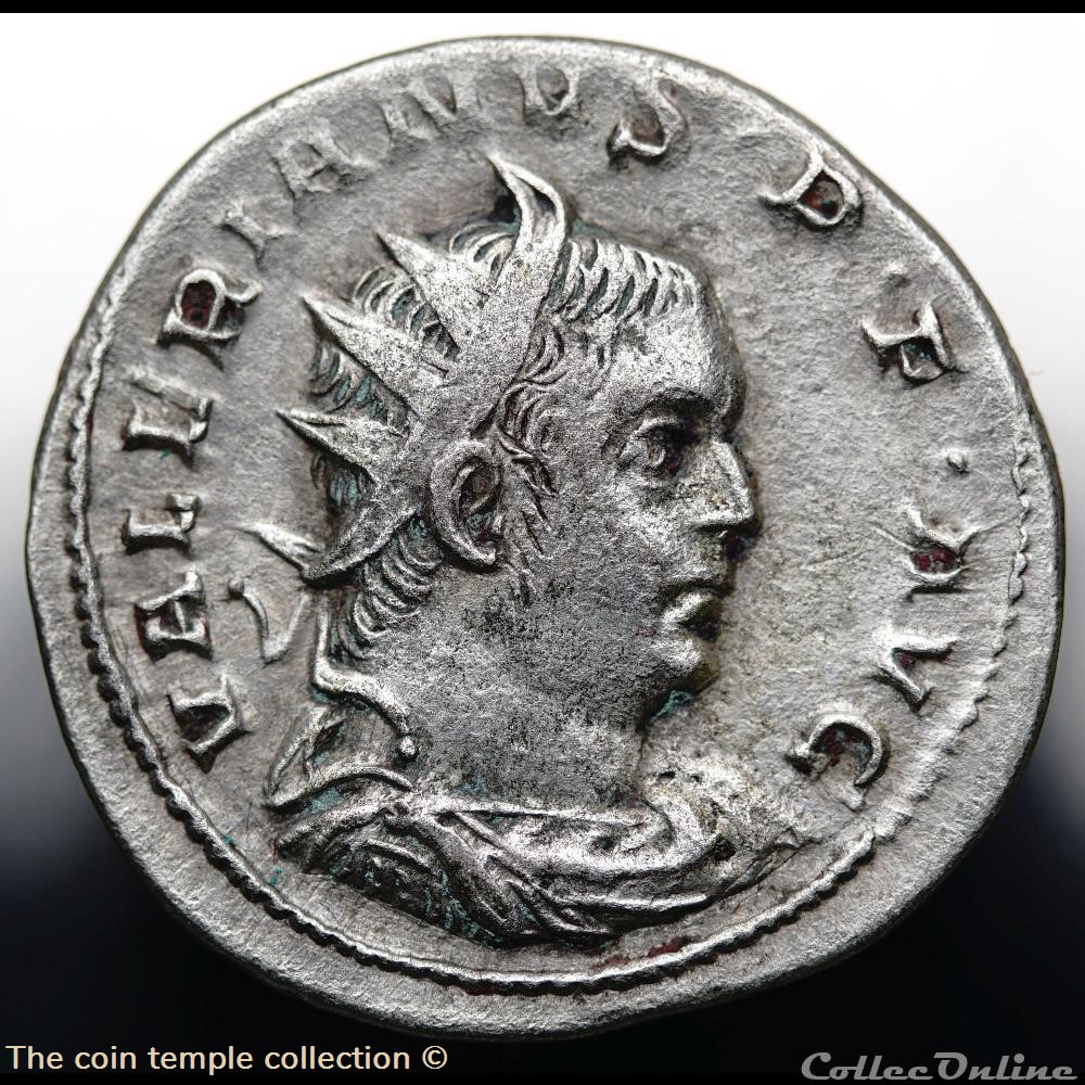 Valerianus Antoninian RIC 12, Göbl 868h 2 munzen antike romische valerianus antoninian ric 12 gobl 868h