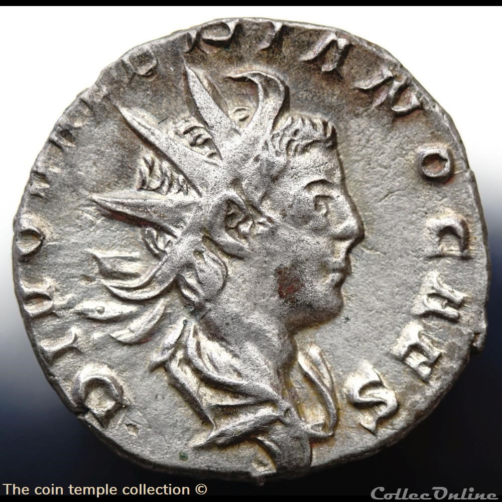 Valerianus II Antoninian RIC 27, Göbl 910e (C) 2 munzen antike bis romische imperial und republik valerianus ii antoninian ric 27 gobl 910e c