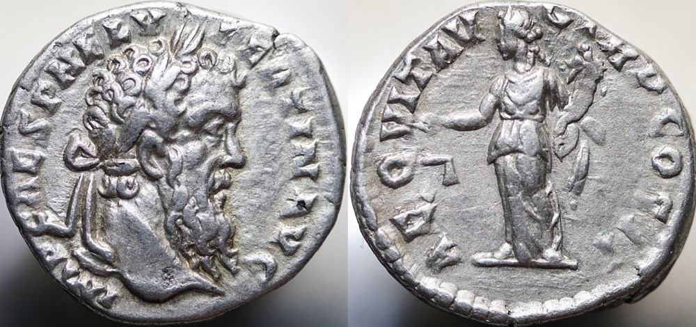 Pertinax Denar, RIC 1a munzen antike bis romische imperial und republik pertinax denar ric 1a