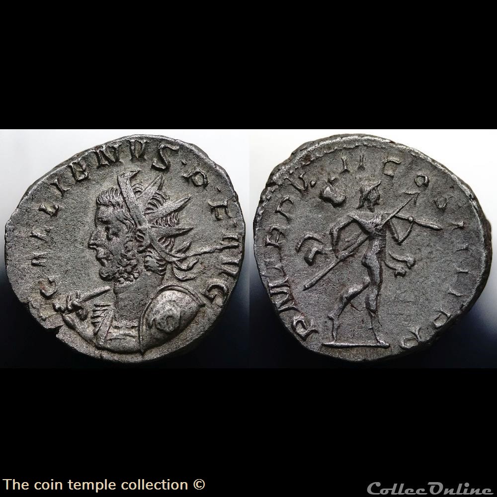 Gallienus, Göbl 888i (R3) munzen antike vor j c bis nach romische republikanische imperial gallienus gobl 888i r3