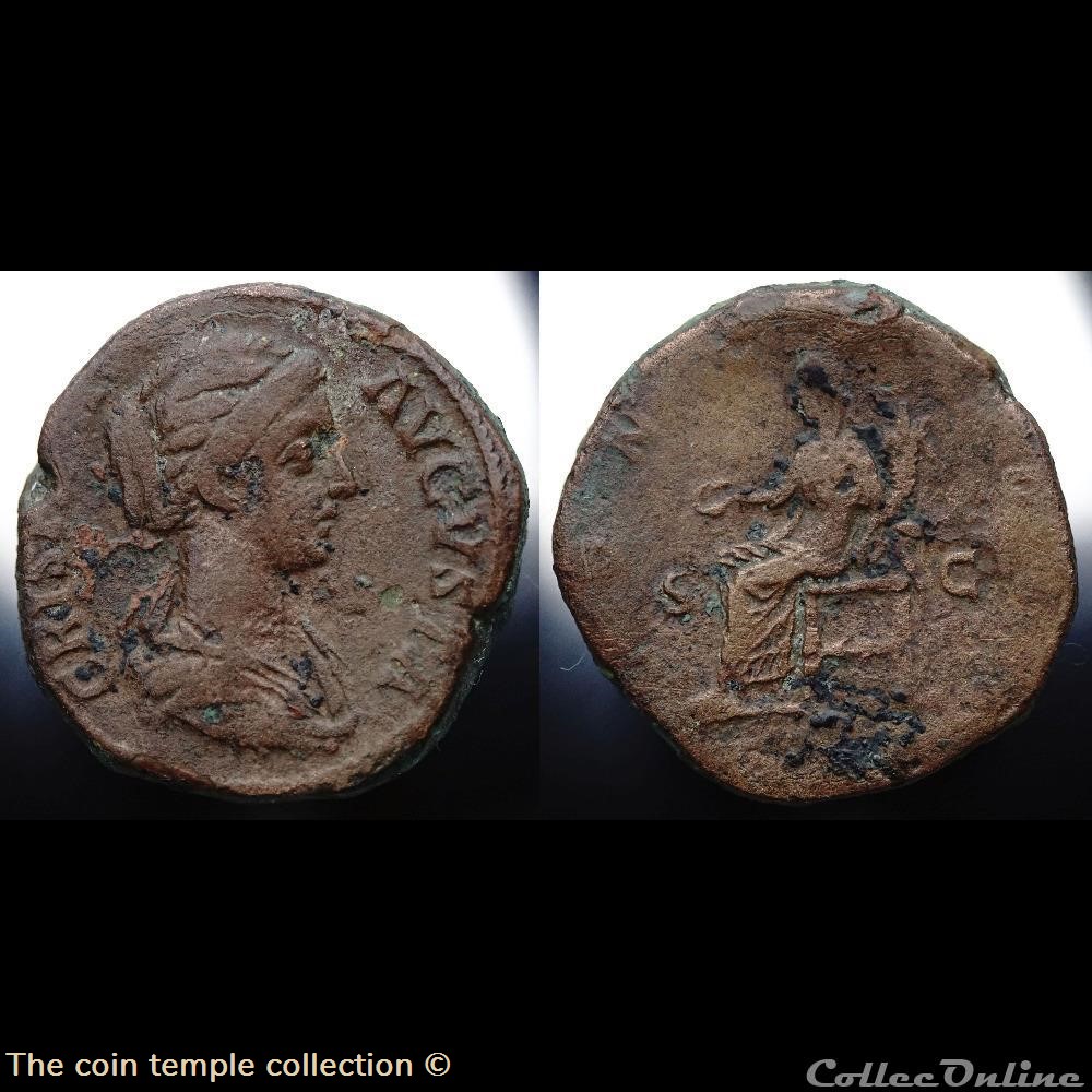 munzen antike bis romische imperial und republik crispina sesterz ric 665