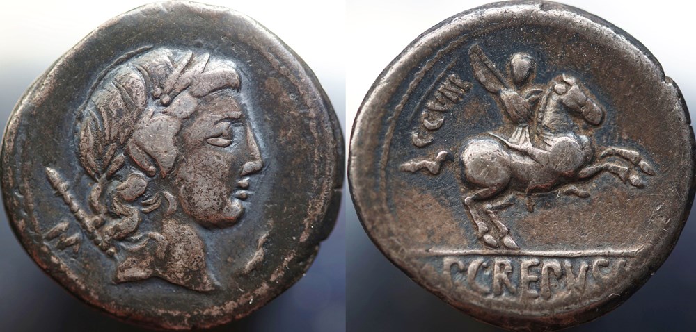 Crawford 361/1c P.CREPVSI *for sale € 140* munzen antike bis romische imperial und republik crawford 361 1c p crepvsi for sale 140