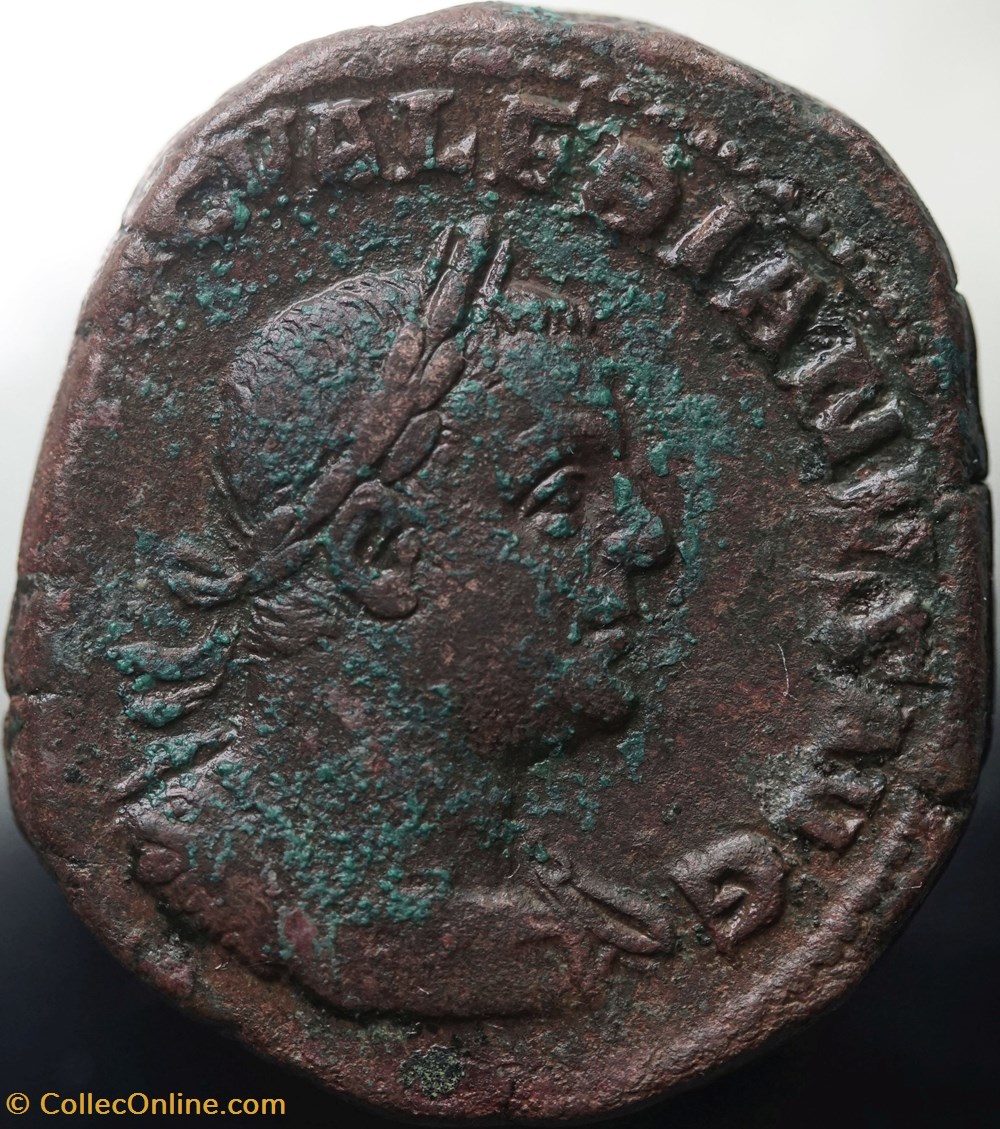 munzen antike bis romische imperial und republik valerianus sesterius ric 155