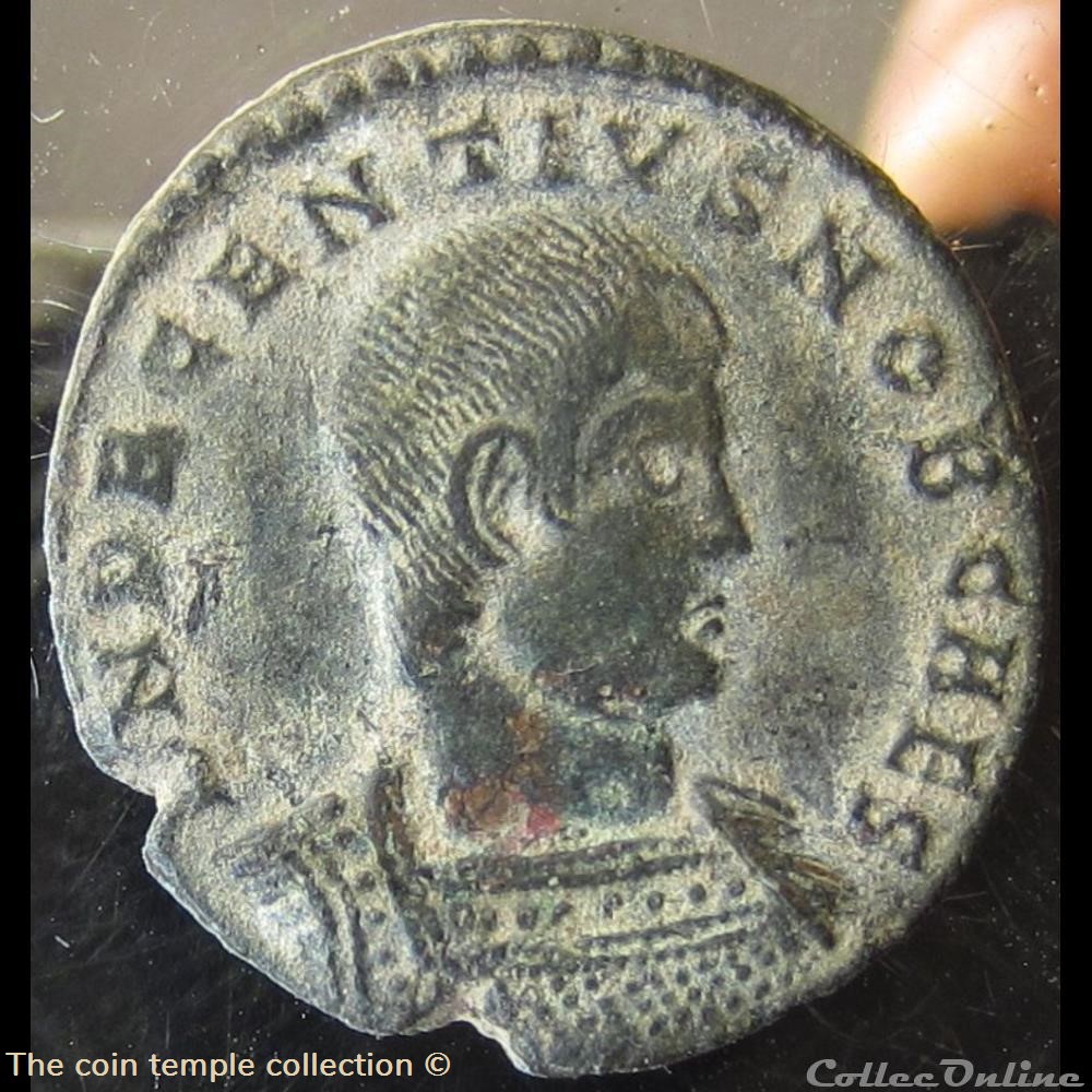 Decentius RIC 137 2 munzen antike vor j bi nach romische republikanische imperial decentius ric 137