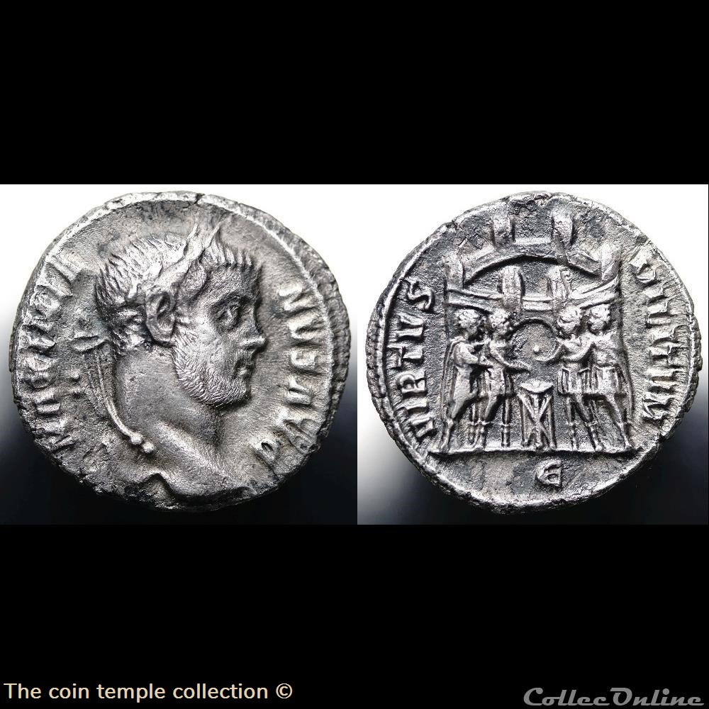 munzen antike bis romische imperial und republik maximianus argenteus ric 40
