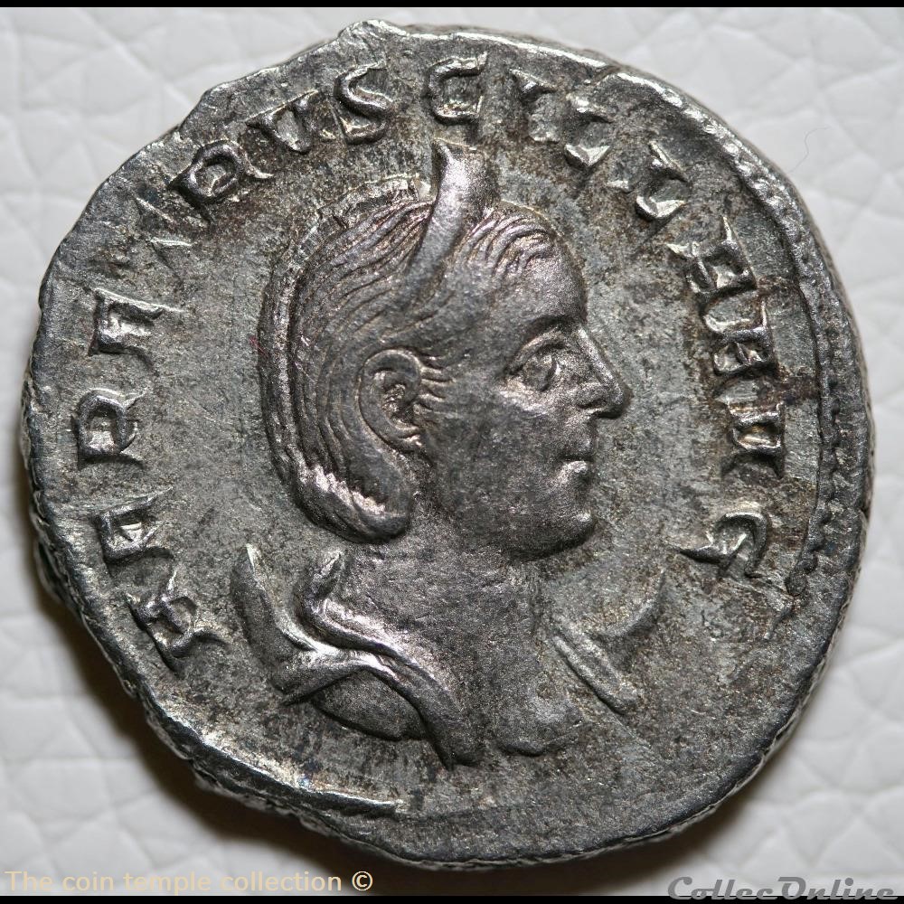 munzen antike bis romische imperial und republik herennia etruscilla ric 59b