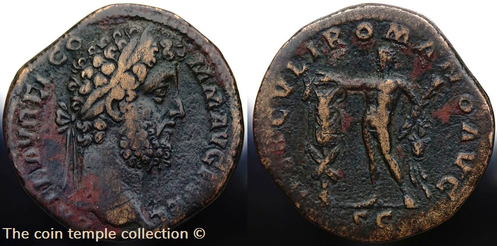 Commodus RIC 640 -rare- R2 munzen antike vor j bis nach romische republikanische imperial commodus ric 640 rare r2
