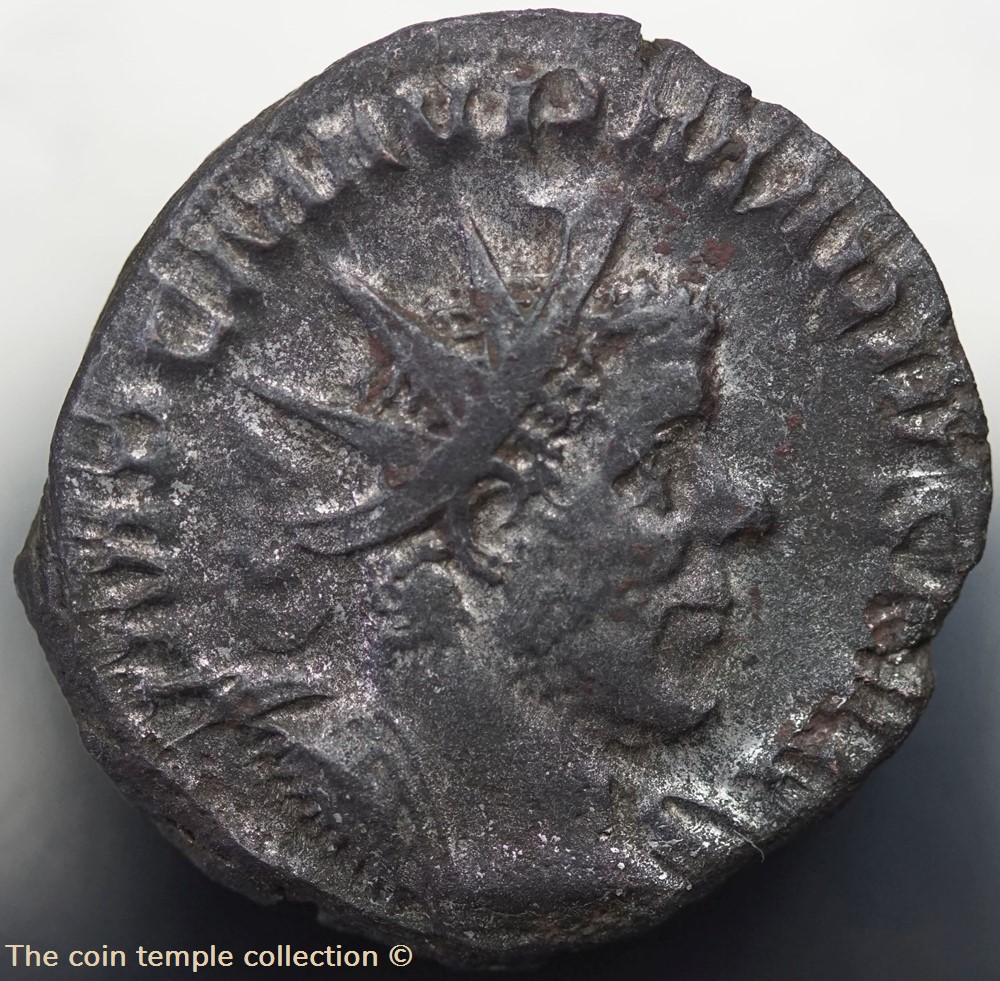 Antoninian Marius, RIC V.4 #493(R2) 2 munzen antike bis romische imperial und republik antoninian marius ric v 4 493 r2