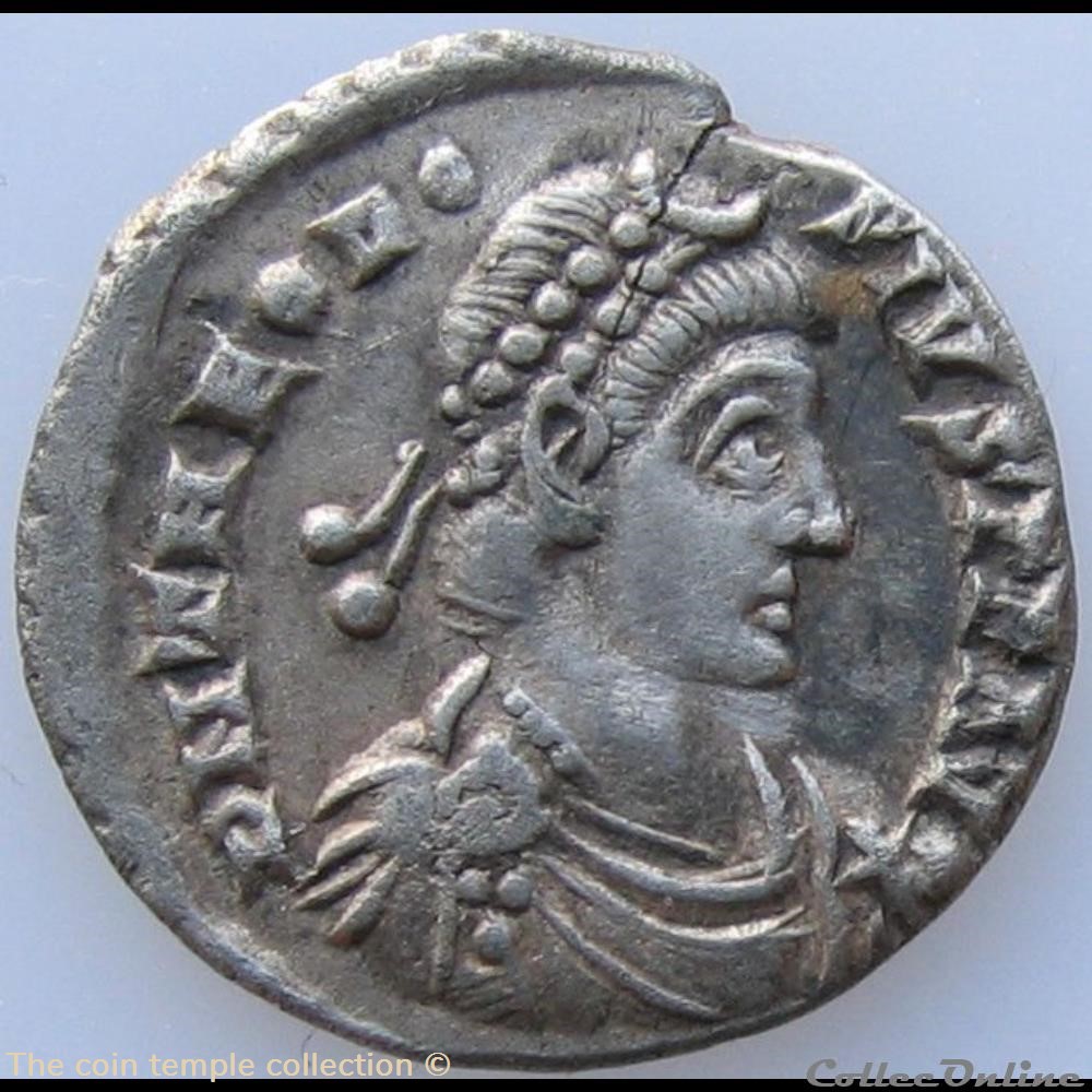 Theodosius I Siliqua RIC 55a 3 munzen antike bis romische imperial und republik theodosius i siliqua ric 55a