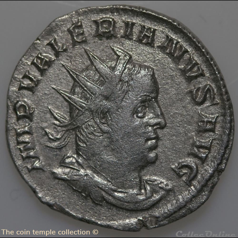 Valerianus Antoninian RIC 256 munzen antike vor j bi nach romische valerianus antoninian ric 256
