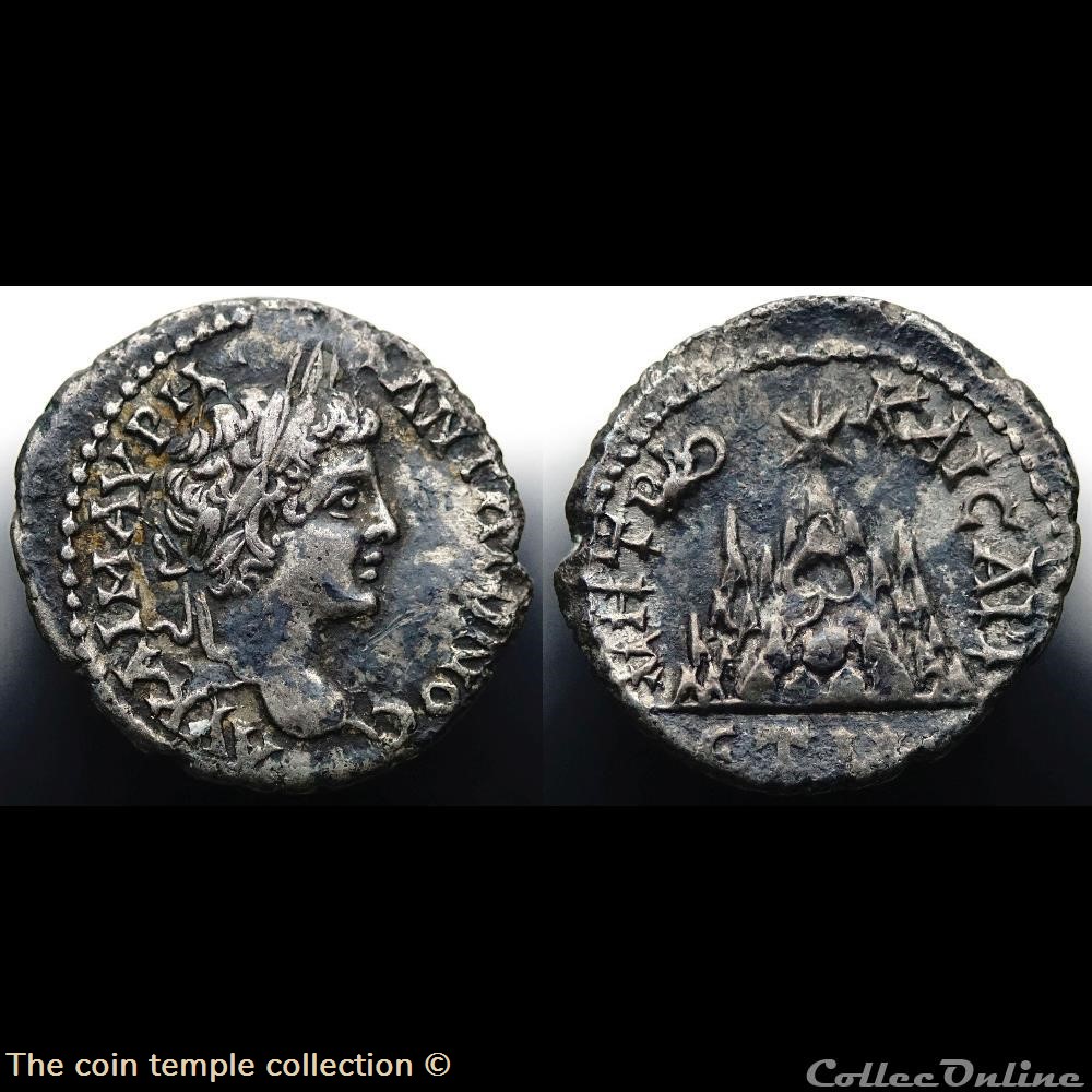 Caracalla Drachme munzen antike romische provinzial caracalla drachme