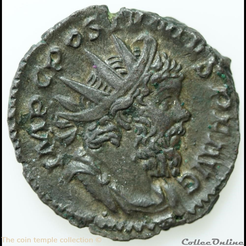 Antoninian Postumus RIC 303 2 munzen antike vor j bi nach romische antoninian postumus ric 303