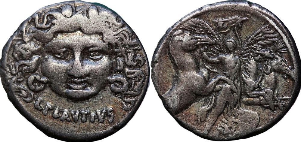 Crawford 453/1 L.PLAVTIVS PLANCVS (L. Plautius Plancus), Denarius, 47 BC munzen antike bis romische imperial und republik crawford 453 1 l plavtivs plancvs l plautius plancus denarius 47 bc