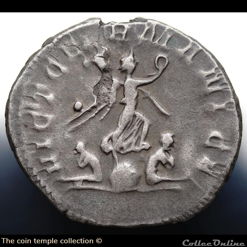 Gallienus, Göbl 874m 3 munzen antike romische gallienus gobl 874m