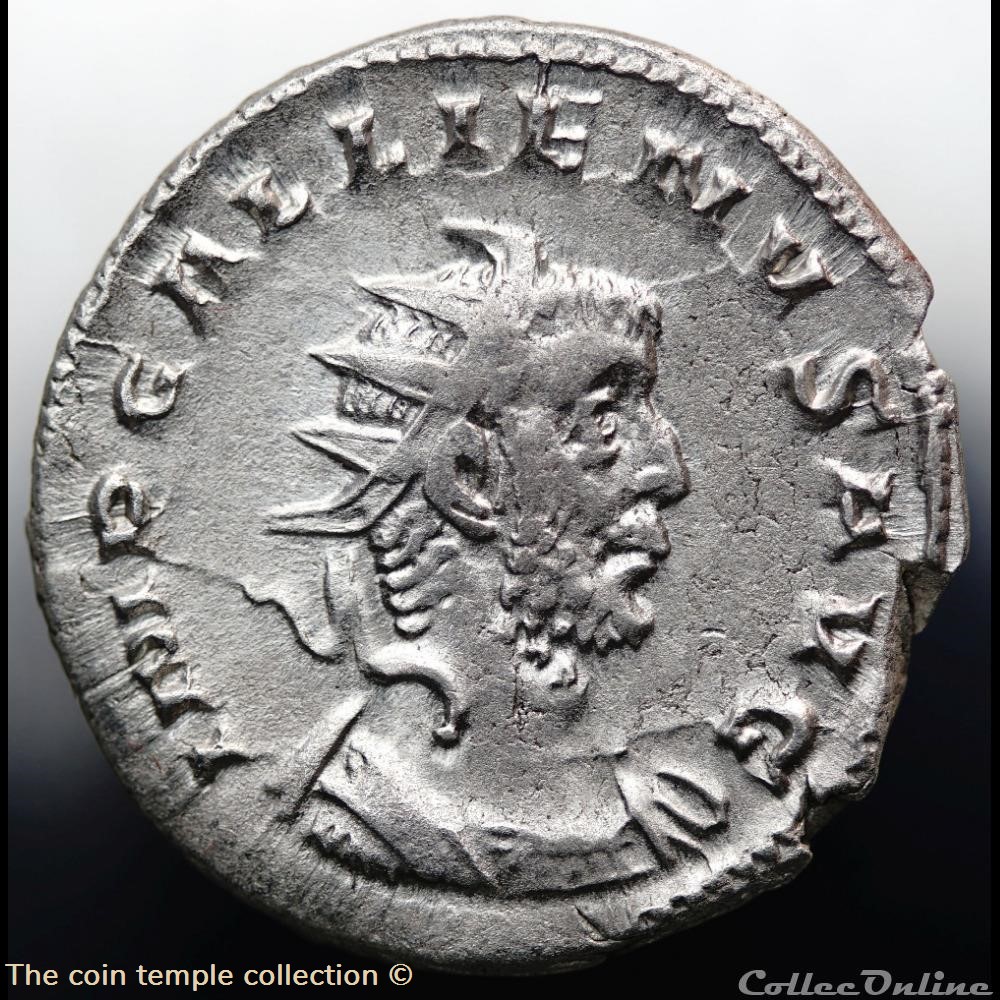 Gallienus, Göbl 870f (R) 2 munzen antike vor j c bis nach romische republikanische imperial gallienus gobl 870f r