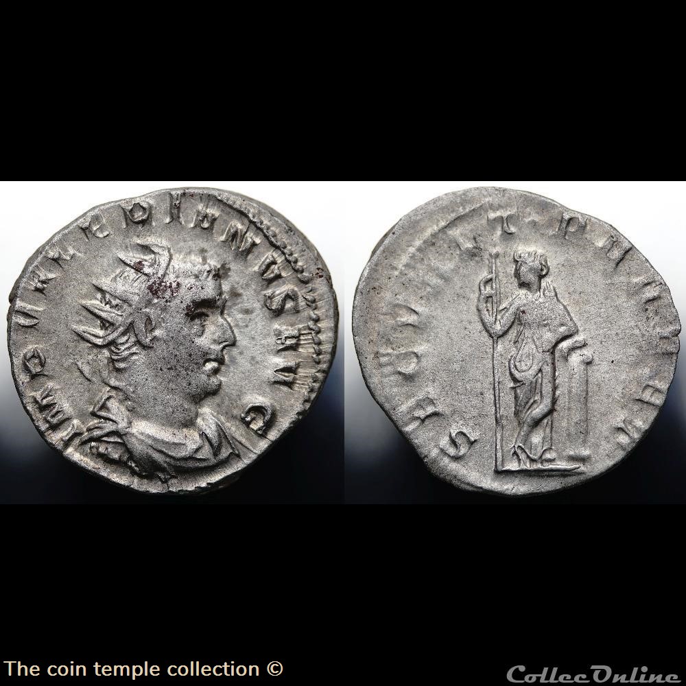 Valerianus Antoninian, Göbl869e (R2) munzen antike vor j c bis nach romische republikanische imperial valerianus antoninian gobl869e r2