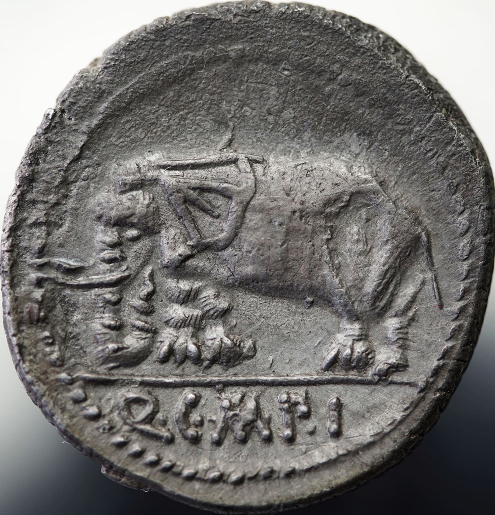 munzen antike bis romische imperial und republik crawford 374 1 q c m p i q caecilius metellus pius denar 81 bc military mint north italy