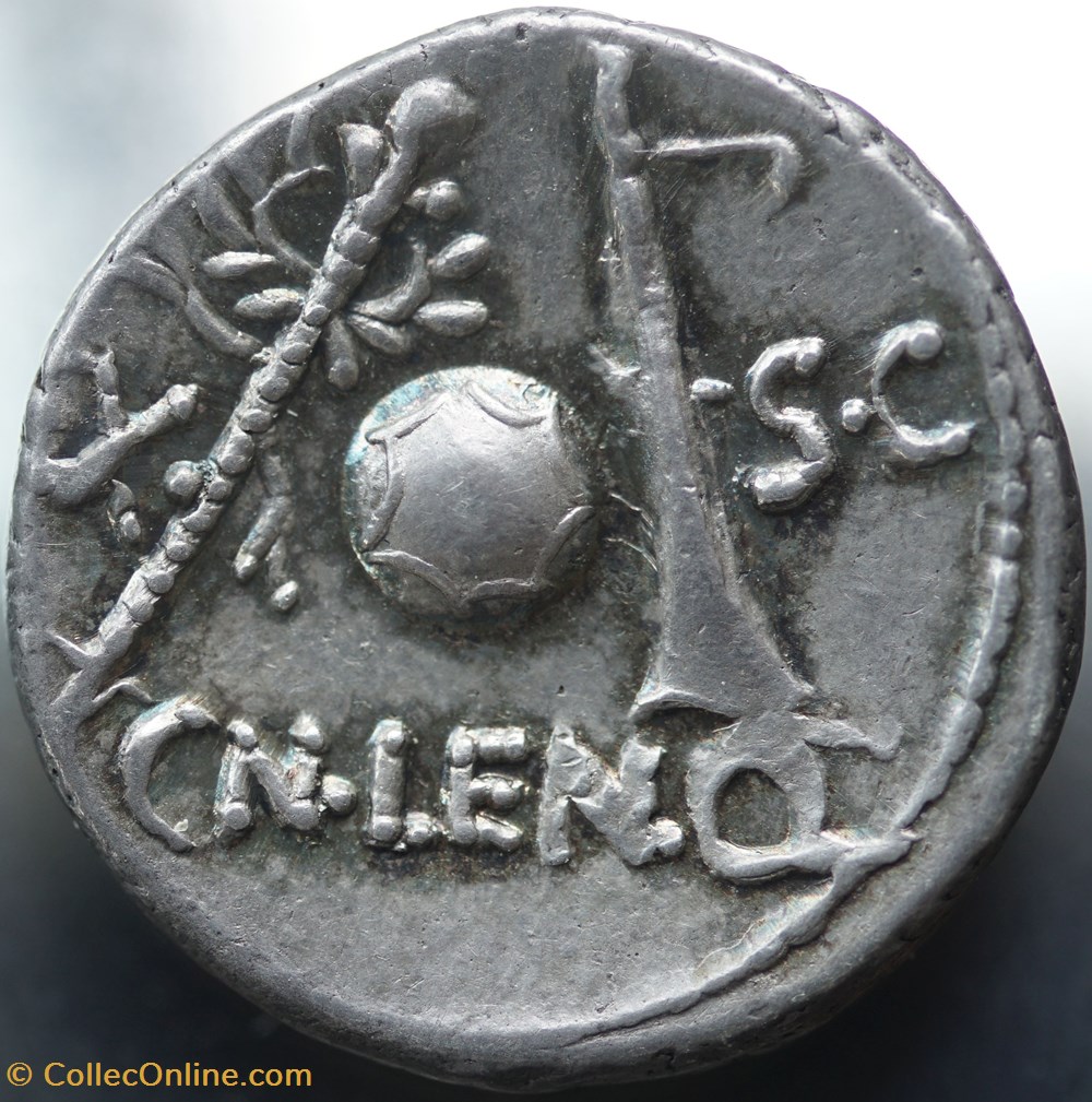 Crawford 393/1, Cn. Cornelius P.f. Lentulus Marcellinus 3 munzen antike vor j bis nach romische republikanische imperial crawford 393 1 cn cornelius p f lentulus marcellinus