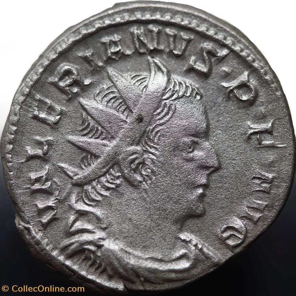 Valerianus Antoninian,Göbl 869h (R3) munzen antike bis romische imperial und republik valerianus antoninian gobl 869h r3