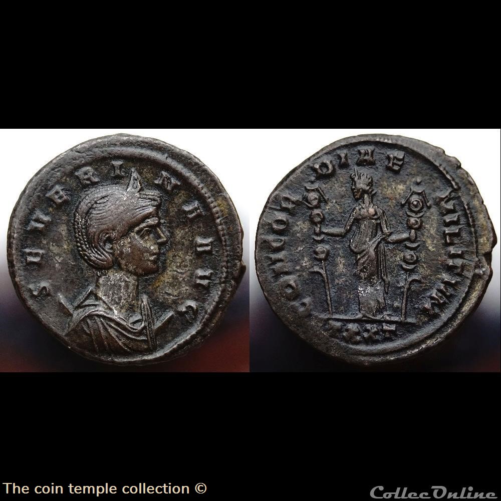 Severina RIC V, p. 316, 8 munzen antike vor j bi nach romische severina ric v p 316 8