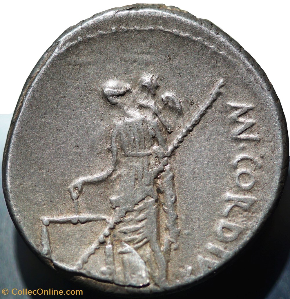 munzen antike vor j bis nach romische republikanische imperial crawford 463 1a mn cordivs rvfvs iiivir mn cordius rufus denar
