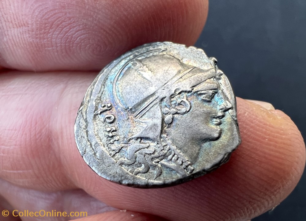 Crawford 464/3c T. CARISIVS IIIVIR (T. Carisius), Denar, 46 BC munzen antike bis romische imperial und republik crawford 464 3c t carisivs iiivir t carisius denar 46 bc