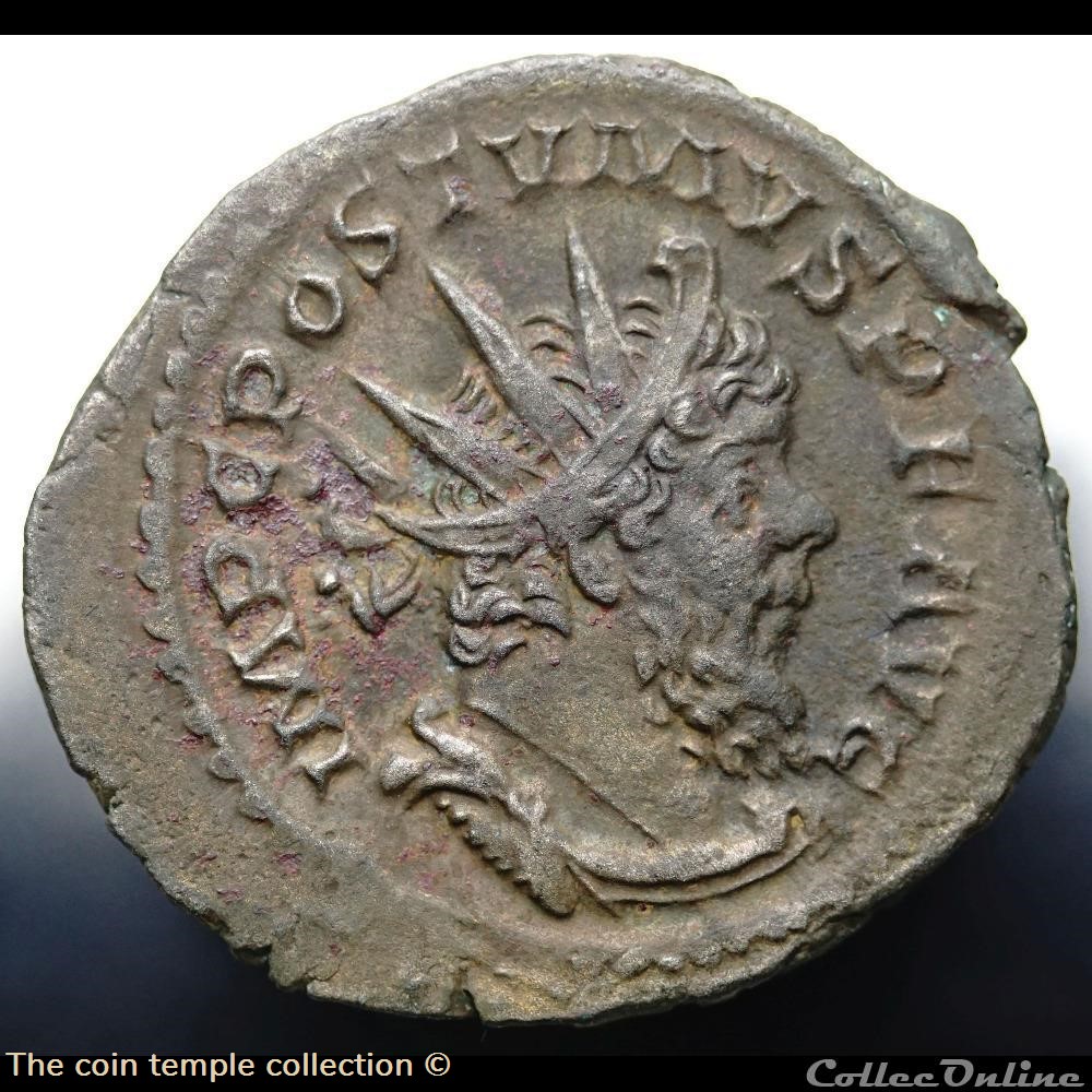 Antoninian Postumus RIC 309 VERKAUFT/SOLD 2 munzen antike bis romische republik und imperial antoninian postumus ric 309 verkauft sold