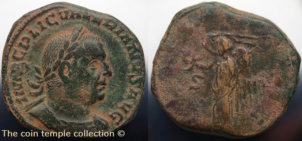 Valerianus RIC 177 munzen antike vor j bi nach romische republikanische imperial valerianus ric 177