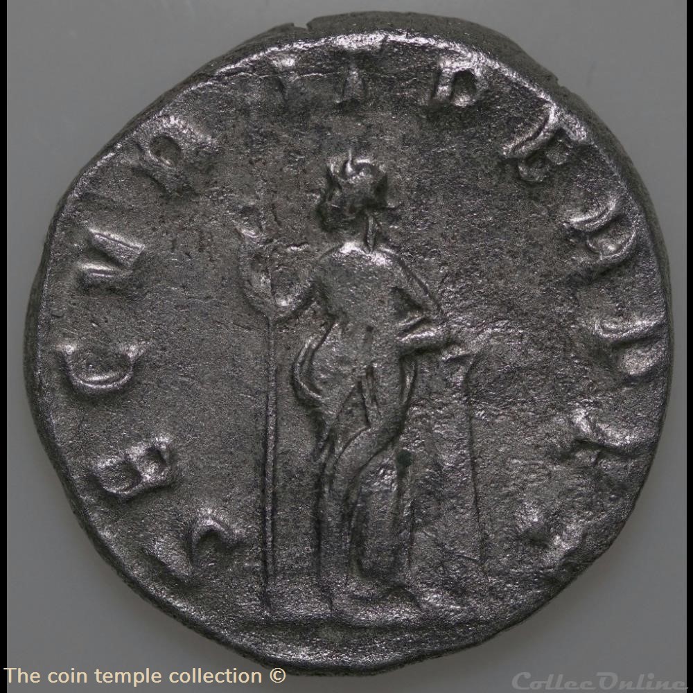 Valerianus Antoninian RIC 256 munzen antike vor j bi nach romische valerianus antoninian ric 256